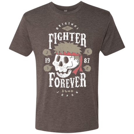 T-Shirts Macchiato / Small Fighter Forever Ryu Men's Triblend T-Shirt