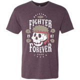 T-Shirts Vintage Purple / Small Fighter Forever Ryu Men's Triblend T-Shirt