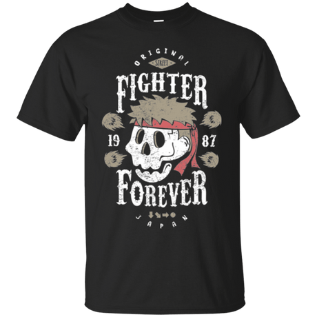 T-Shirts Black / Small Fighter Forever Ryu T-Shirt