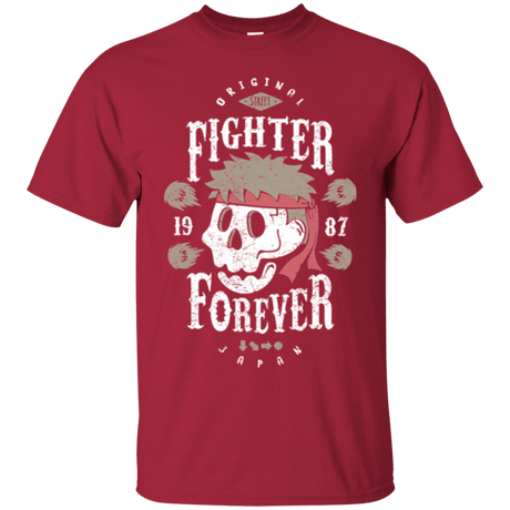 T-Shirts Cardinal / Small Fighter Forever Ryu T-Shirt