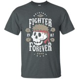 T-Shirts Dark Heather / Small Fighter Forever Ryu T-Shirt