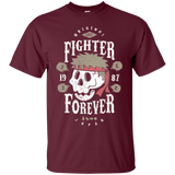 T-Shirts Maroon / Small Fighter Forever Ryu T-Shirt