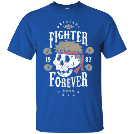 T-Shirts Royal / Small Fighter Forever Ryu T-Shirt