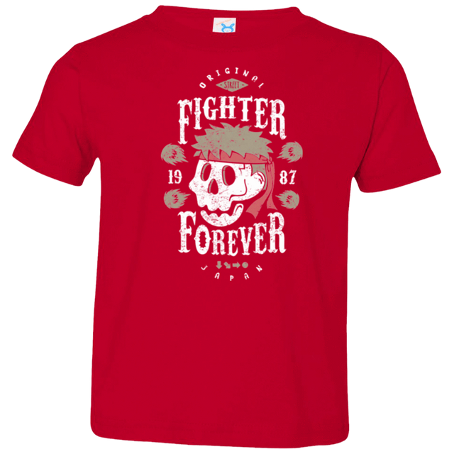 T-Shirts Red / 2T Fighter Forever Ryu Toddler Premium T-Shirt