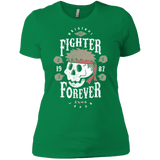 T-Shirts Kelly Green / X-Small Fighter Forever Ryu Women's Premium T-Shirt