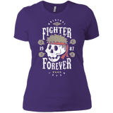 T-Shirts Purple / X-Small Fighter Forever Ryu Women's Premium T-Shirt