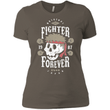 T-Shirts Warm Grey / X-Small Fighter Forever Ryu Women's Premium T-Shirt