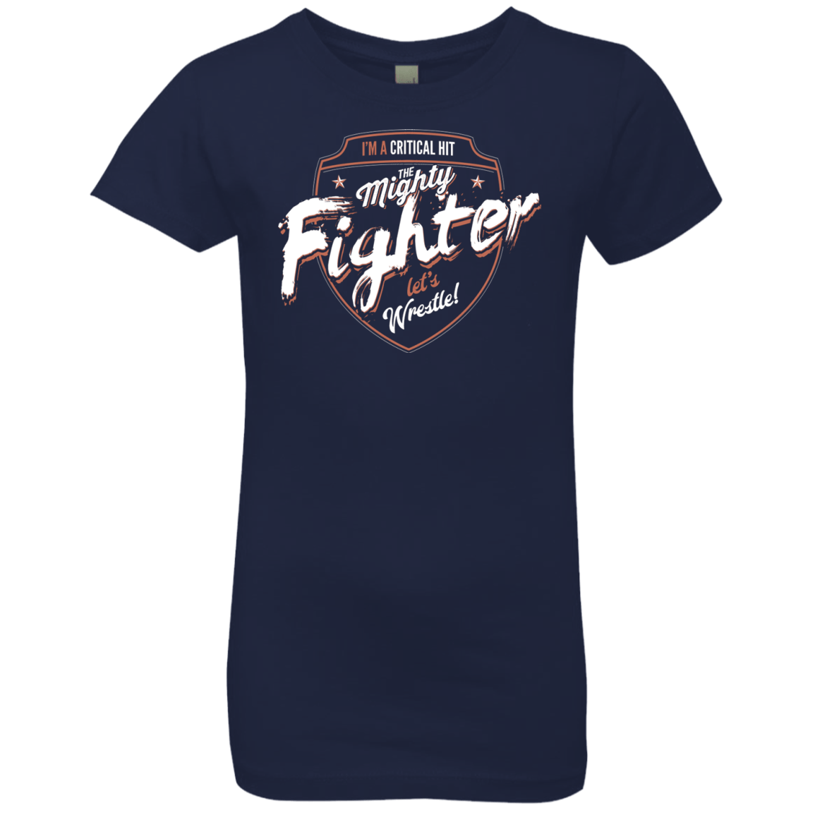 T-Shirts Midnight Navy / YXS Fighter Girls Premium T-Shirt