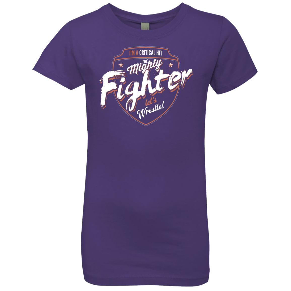 T-Shirts Purple Rush / YXS Fighter Girls Premium T-Shirt