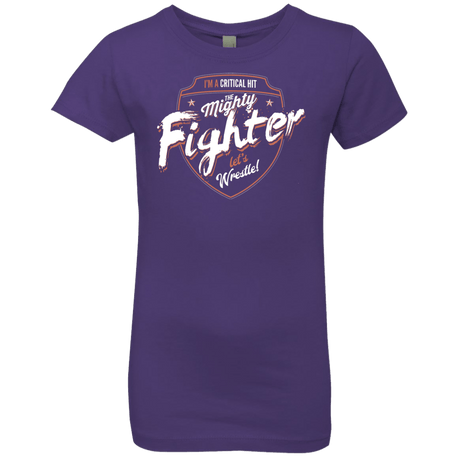 T-Shirts Purple Rush / YXS Fighter Girls Premium T-Shirt