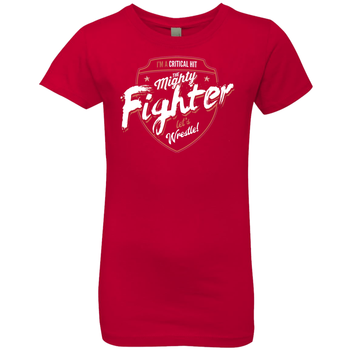 T-Shirts Red / YXS Fighter Girls Premium T-Shirt