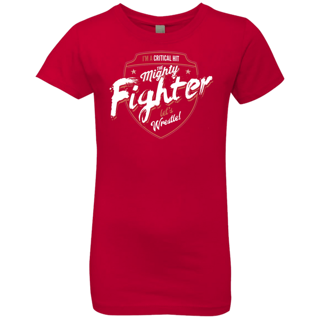 T-Shirts Red / YXS Fighter Girls Premium T-Shirt