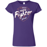 T-Shirts Purple / S Fighter Junior Slimmer-Fit T-Shirt