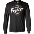 T-Shirts Black / S Fighter Men's Long Sleeve T-Shirt