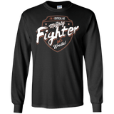 T-Shirts Black / S Fighter Men's Long Sleeve T-Shirt