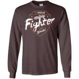 T-Shirts Dark Chocolate / S Fighter Men's Long Sleeve T-Shirt