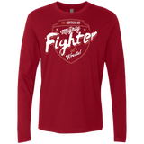 T-Shirts Cardinal / S Fighter Men's Premium Long Sleeve