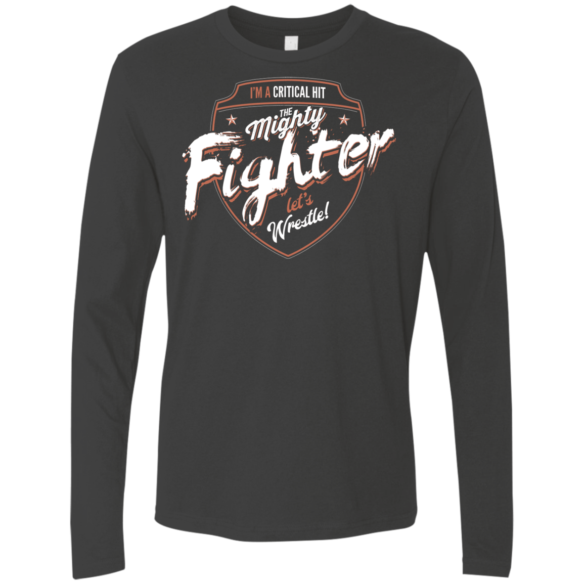 T-Shirts Heavy Metal / S Fighter Men's Premium Long Sleeve