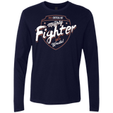 T-Shirts Midnight Navy / S Fighter Men's Premium Long Sleeve