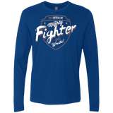 T-Shirts Royal / S Fighter Men's Premium Long Sleeve