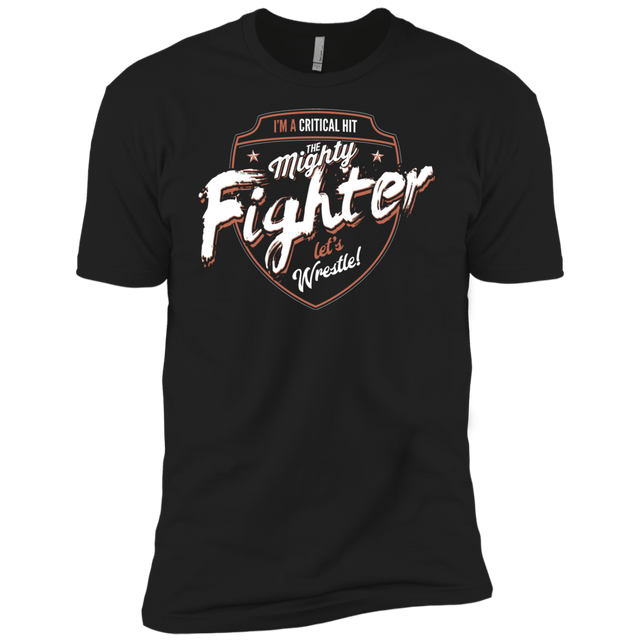 T-Shirts Black / X-Small Fighter Men's Premium T-Shirt