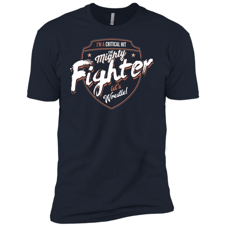T-Shirts Midnight Navy / X-Small Fighter Men's Premium T-Shirt
