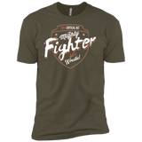 T-Shirts Military Green / X-Small Fighter Men's Premium T-Shirt