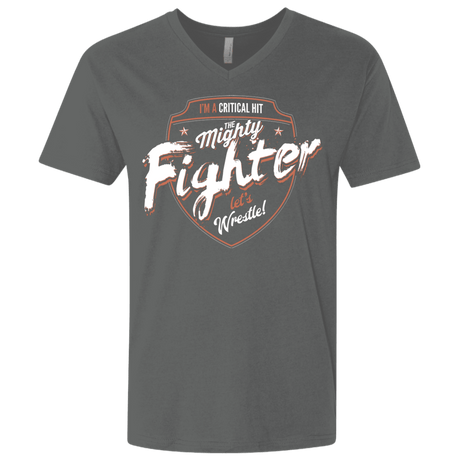 T-Shirts Heavy Metal / X-Small Fighter Men's Premium V-Neck