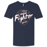 T-Shirts Midnight Navy / X-Small Fighter Men's Premium V-Neck