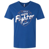 T-Shirts Royal / X-Small Fighter Men's Premium V-Neck