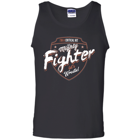 T-Shirts Black / S Fighter Men's Tank Top