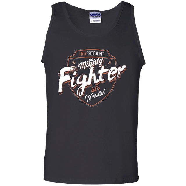 T-Shirts Black / S Fighter Men's Tank Top
