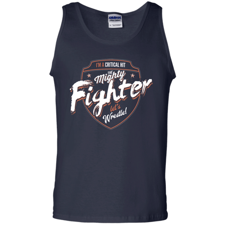 T-Shirts Navy / S Fighter Men's Tank Top