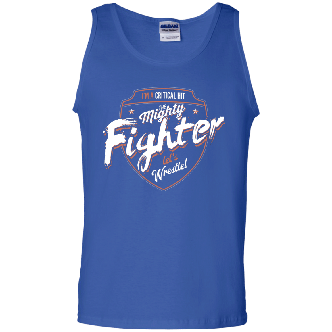 T-Shirts Royal / S Fighter Men's Tank Top