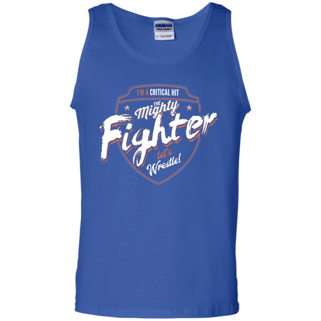T-Shirts Royal / S Fighter Men's Tank Top