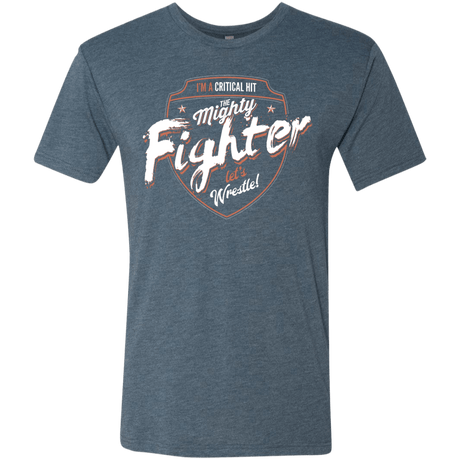 T-Shirts Indigo / S Fighter Men's Triblend T-Shirt