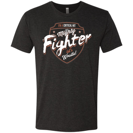 T-Shirts Vintage Black / S Fighter Men's Triblend T-Shirt