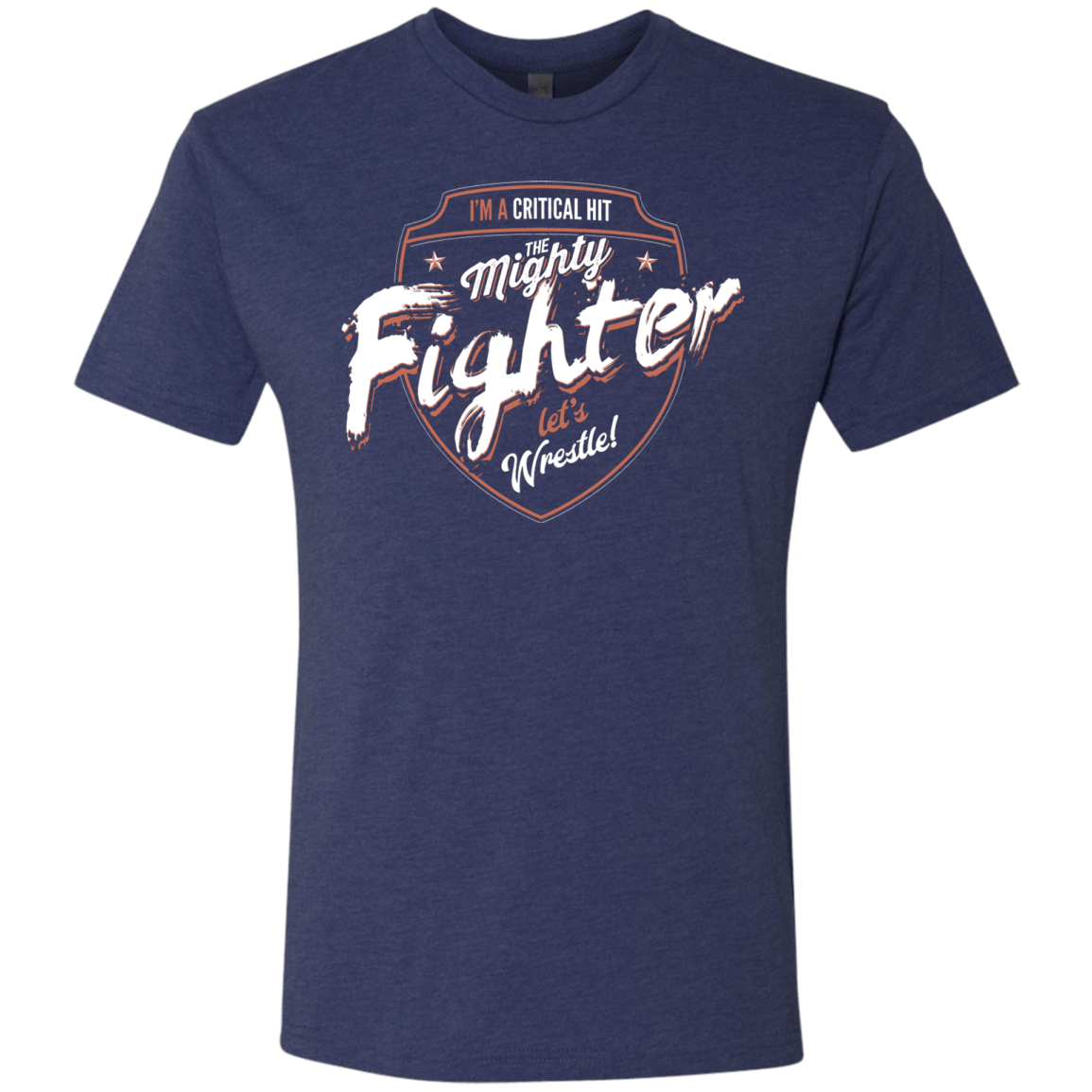 T-Shirts Vintage Navy / S Fighter Men's Triblend T-Shirt