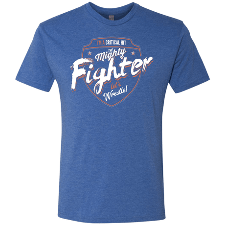 T-Shirts Vintage Royal / S Fighter Men's Triblend T-Shirt