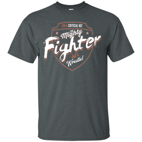 T-Shirts Dark Heather / S Fighter T-Shirt