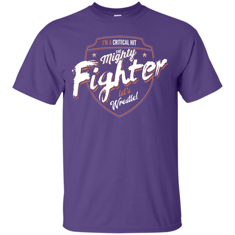 T-Shirts Purple / S Fighter T-Shirt