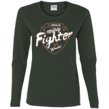 T-Shirts Forest / S Fighter Women's Long Sleeve T-Shirt