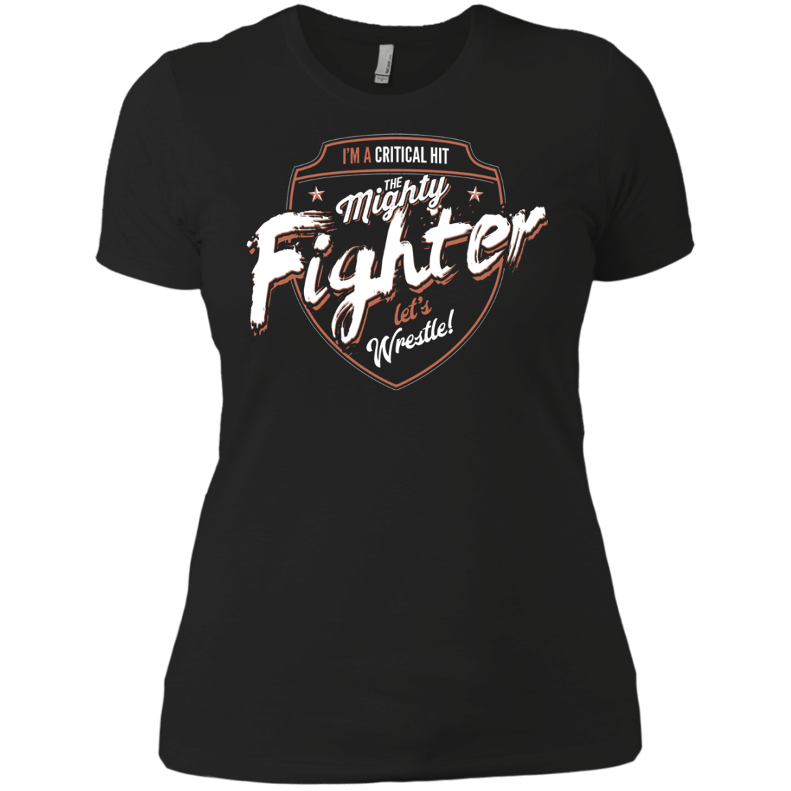 T-Shirts Black / X-Small Fighter Women's Premium T-Shirt