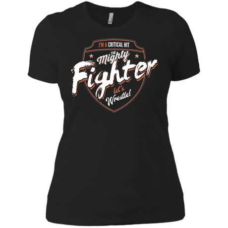 T-Shirts Black / X-Small Fighter Women's Premium T-Shirt