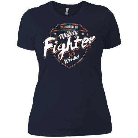 T-Shirts Midnight Navy / X-Small Fighter Women's Premium T-Shirt