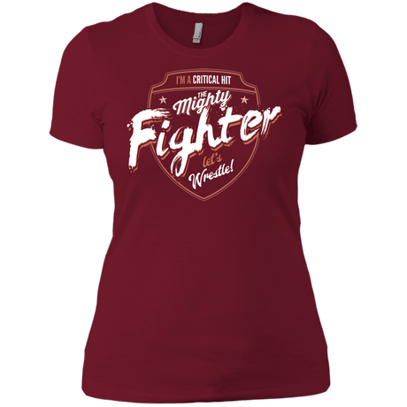 T-Shirts Scarlet / X-Small Fighter Women's Premium T-Shirt