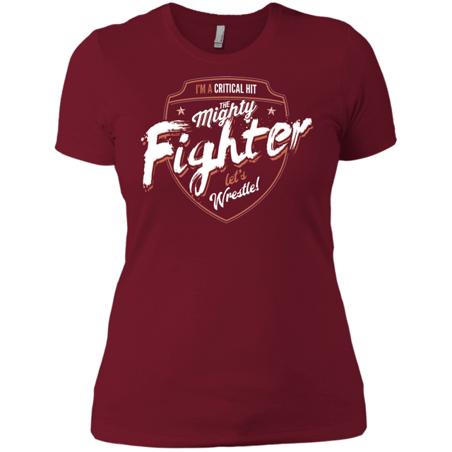 T-Shirts Scarlet / X-Small Fighter Women's Premium T-Shirt