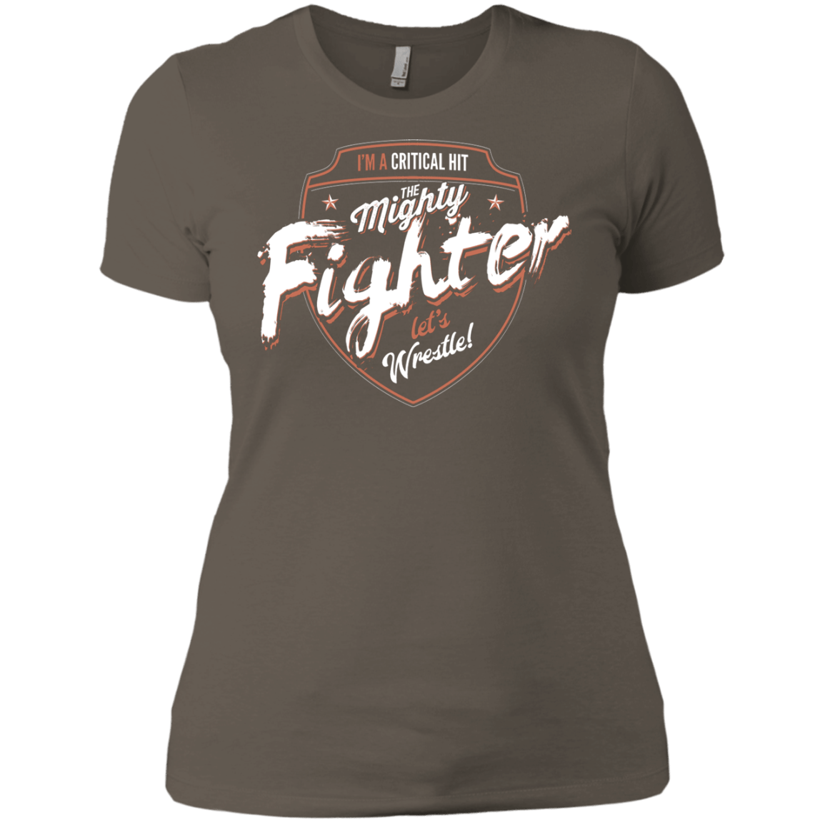T-Shirts Warm Grey / X-Small Fighter Women's Premium T-Shirt
