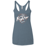 T-Shirts Indigo / X-Small Fighter Women's Triblend Racerback Tank