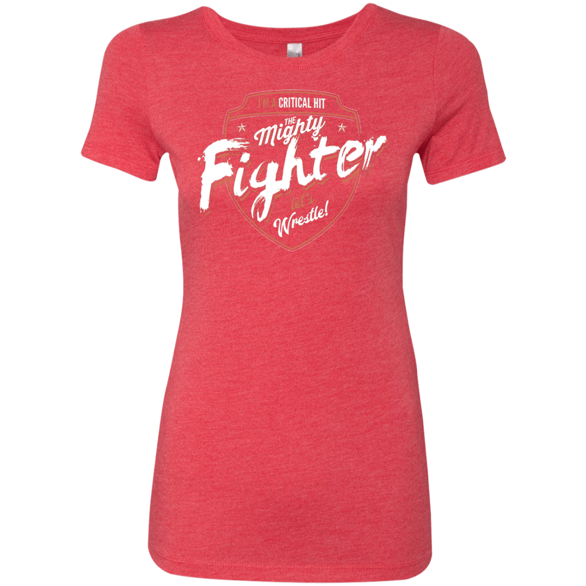 T-Shirts Vintage Red / S Fighter Women's Triblend T-Shirt